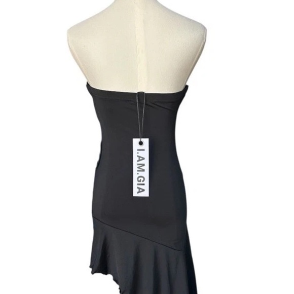 I. Am. Gia. Black Strapless Witchycore Mini Dress NWT Size XS - Picture 11 of 13